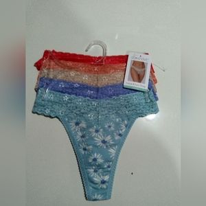 New Arrivals Saint Eve Lace Thongs